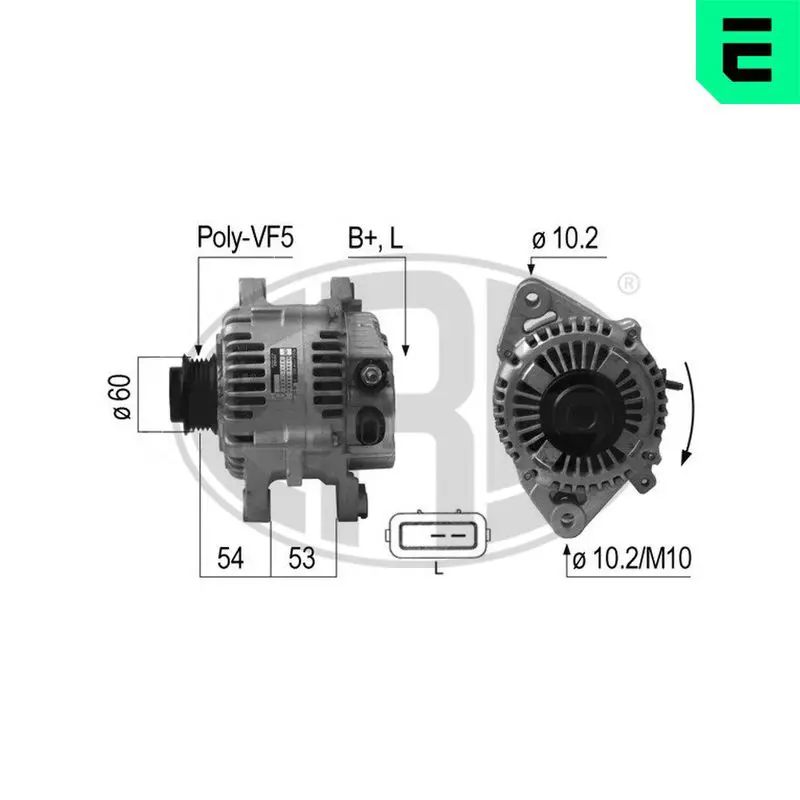 Handler.Part Alternator ERA 210679 1