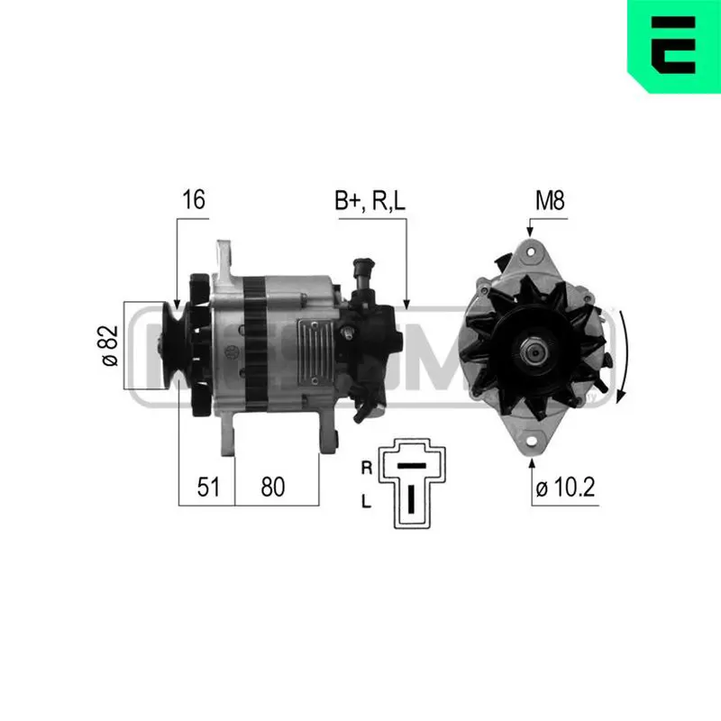 Handler.Part Alternator ERA 210680 1