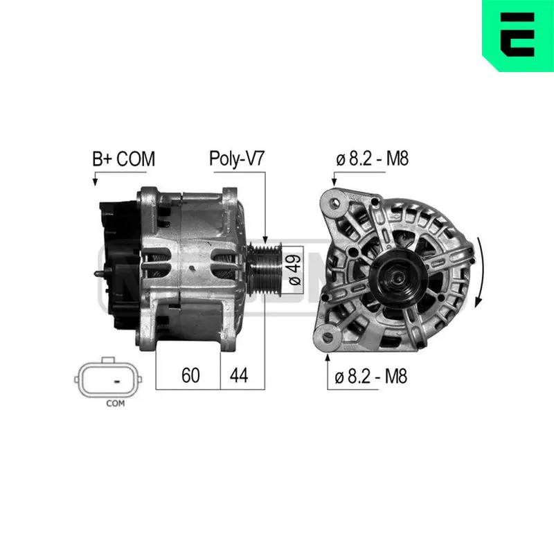 Handler.Part Alternator ERA 210698 1