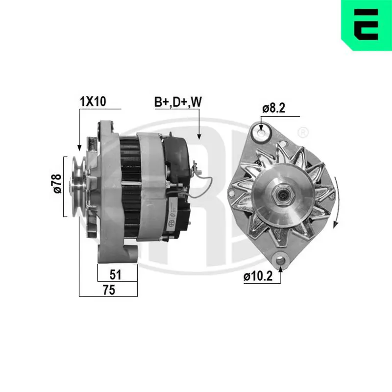 Handler.Part Alternator ERA 210702 1