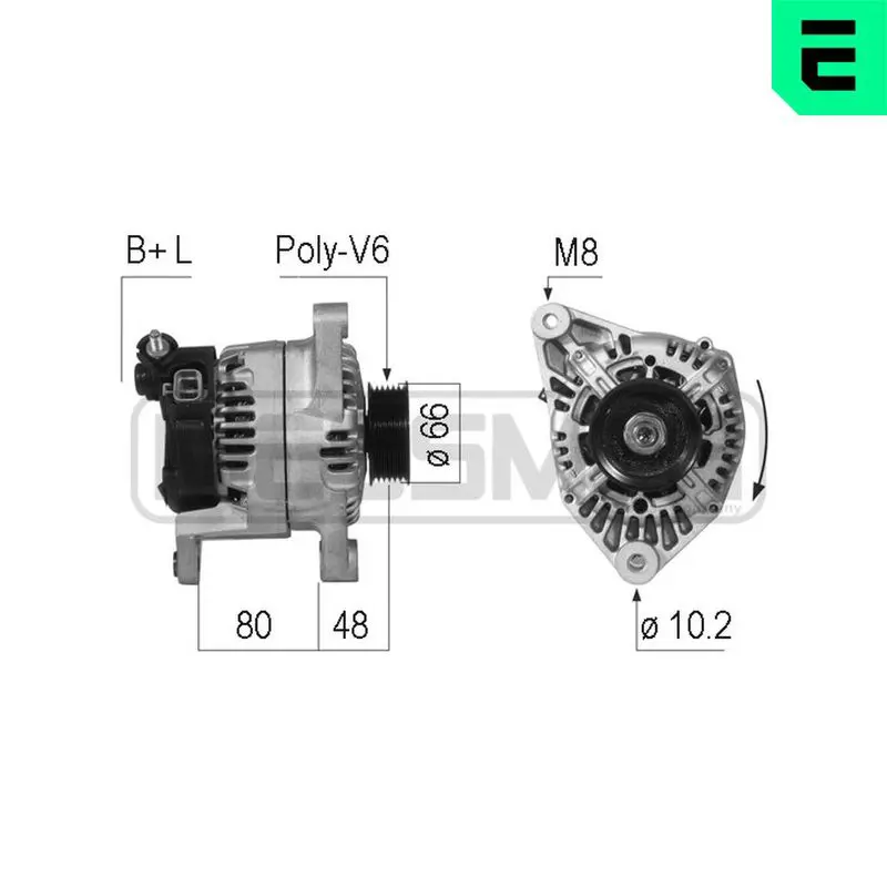 Handler.Part Alternator ERA 210709 1