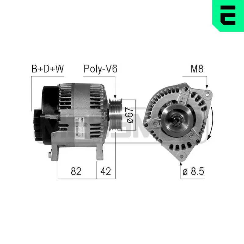 Handler.Part Alternator ERA 210761 1