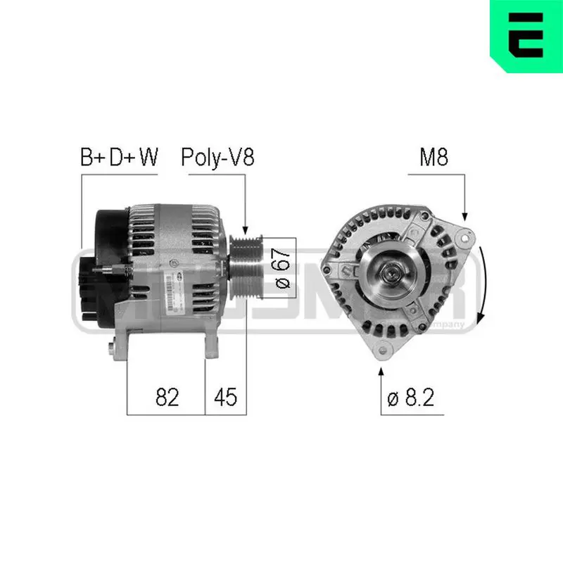 Handler.Part Alternator ERA 210762 1