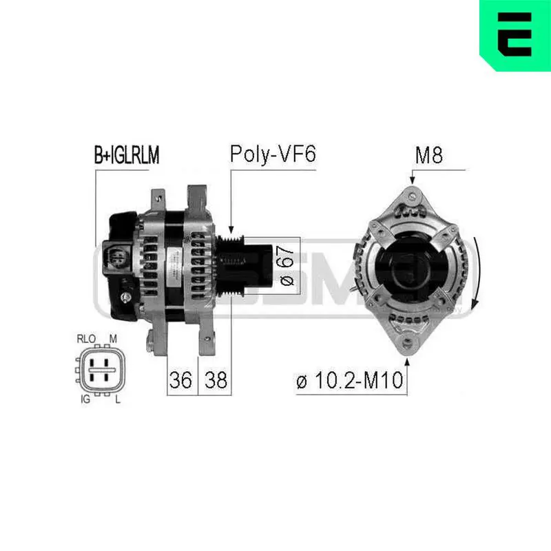 Handler.Part Alternator ERA 210773 1