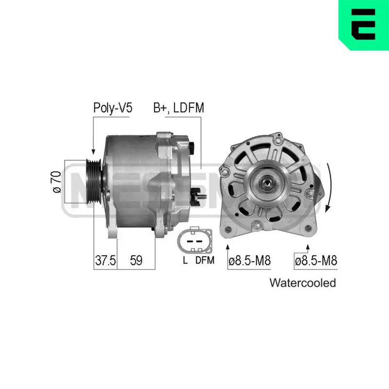 Handler.Part Alternator ERA 210787 1