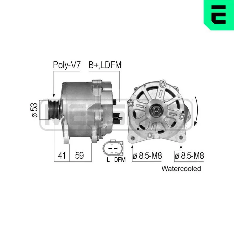 Handler.Part Alternator ERA 210789 1