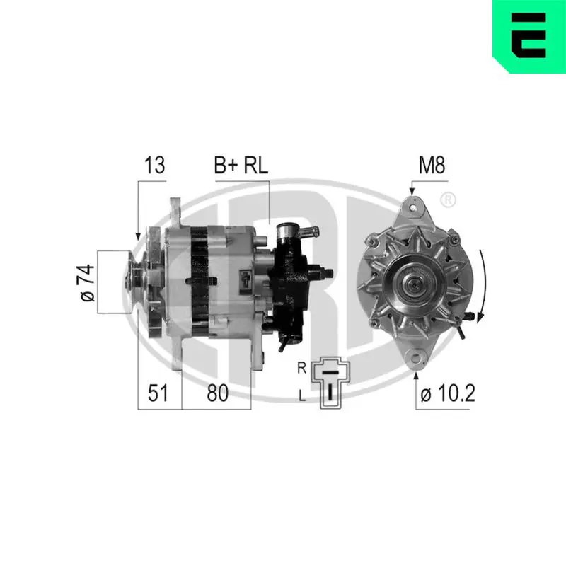 Handler.Part Alternator ERA 210796 1