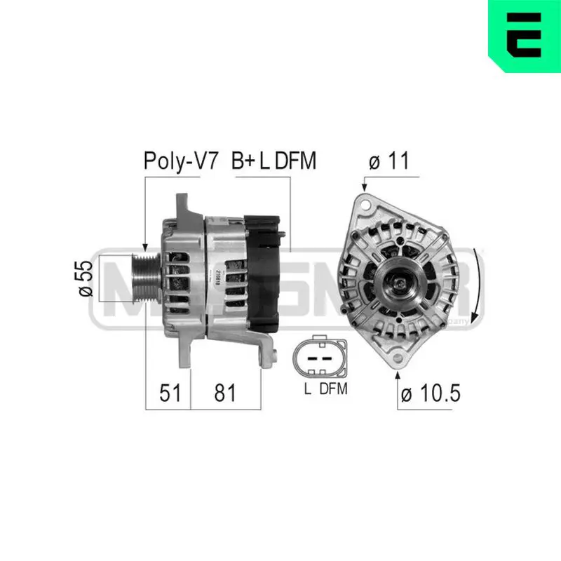 Handler.Part Alternator ERA 210818 1