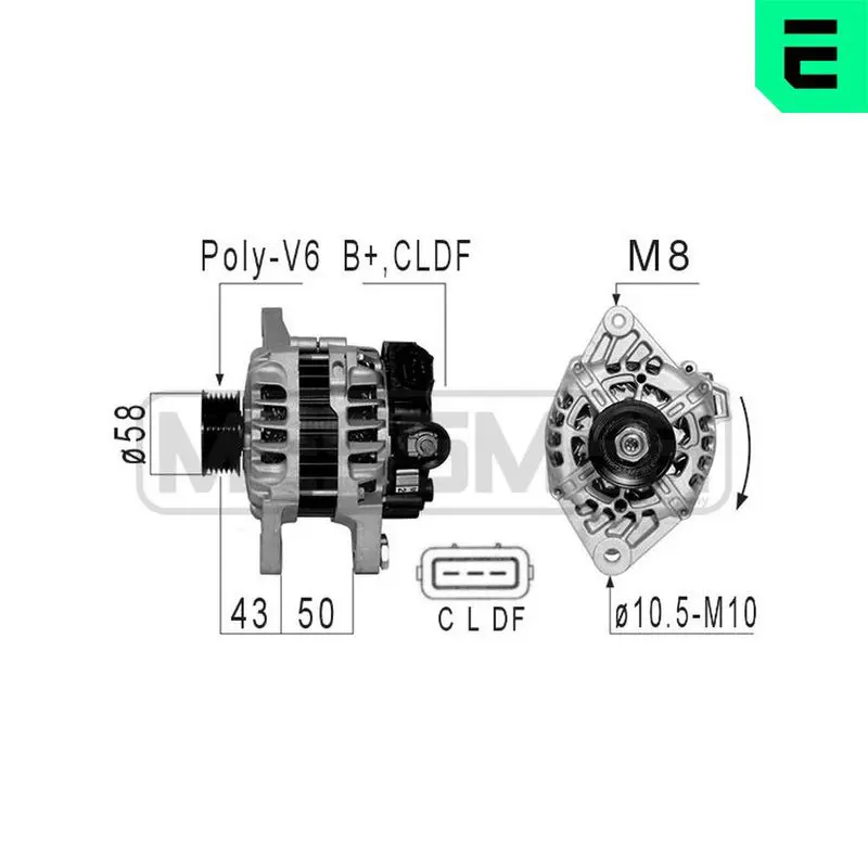 Handler.Part Alternator ERA 210819 1