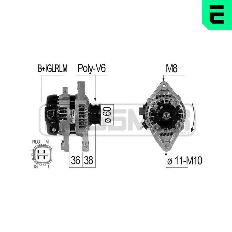 Handler.Part Alternator ERA 210829 1