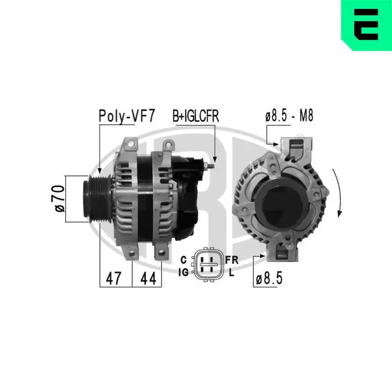 Handler.Part Alternator ERA 210844 1