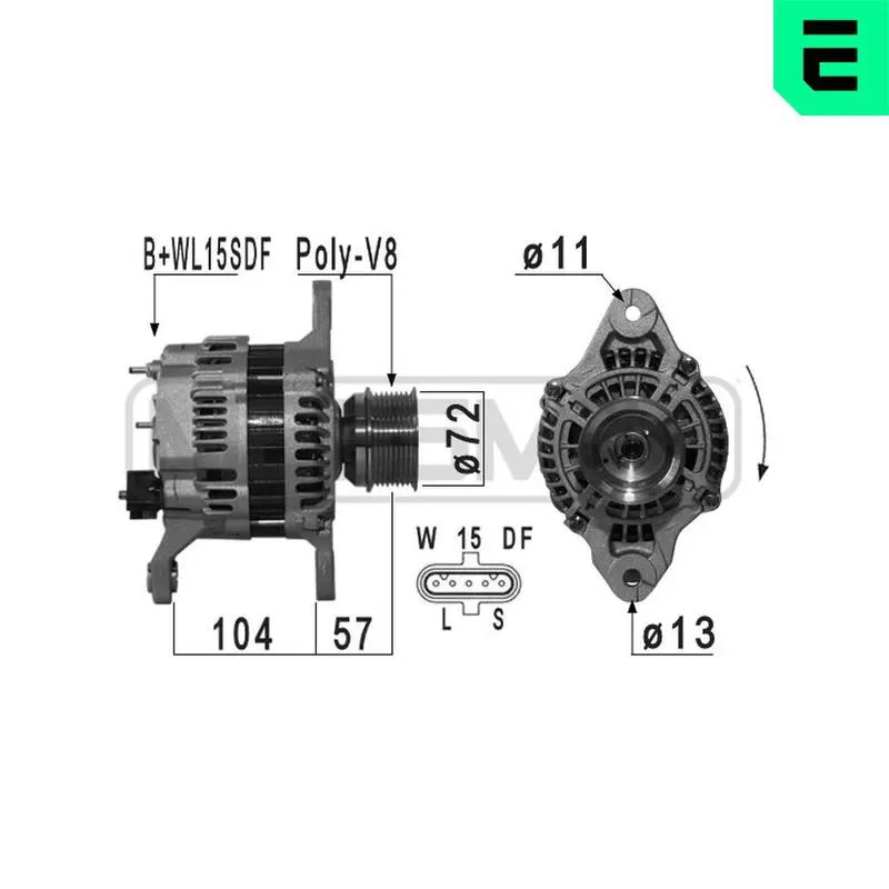 Handler.Part Alternator ERA 210914 1