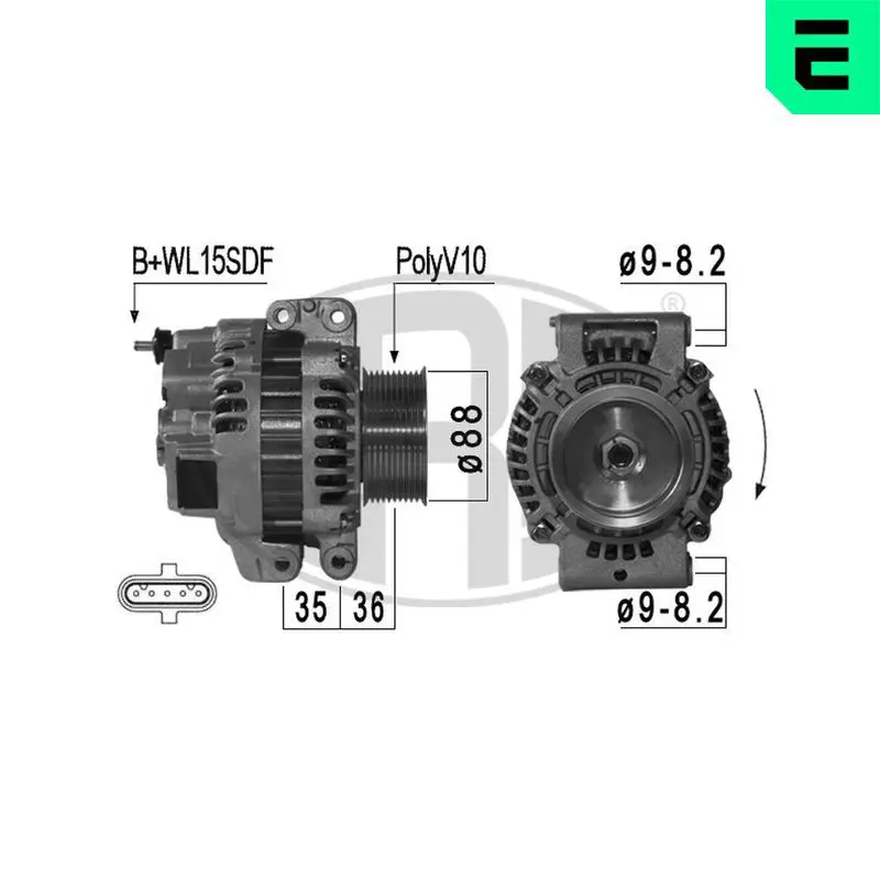 Handler.Part Alternator ERA 210917 1