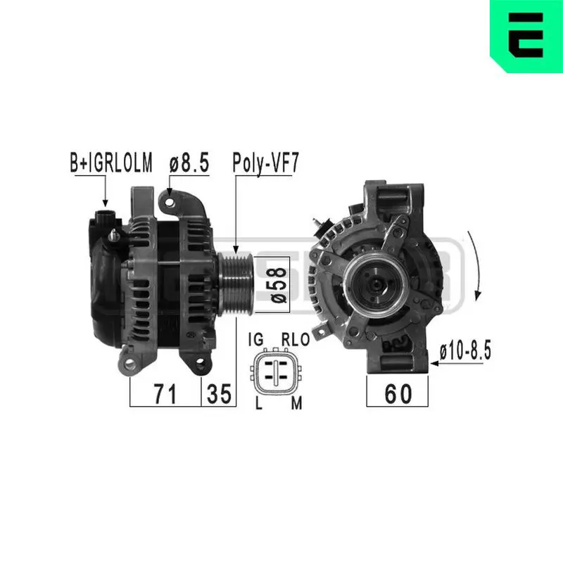 Handler.Part Alternator ERA 210934 1