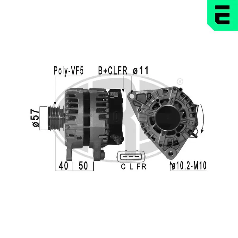 Handler.Part Alternator ERA 210942 1