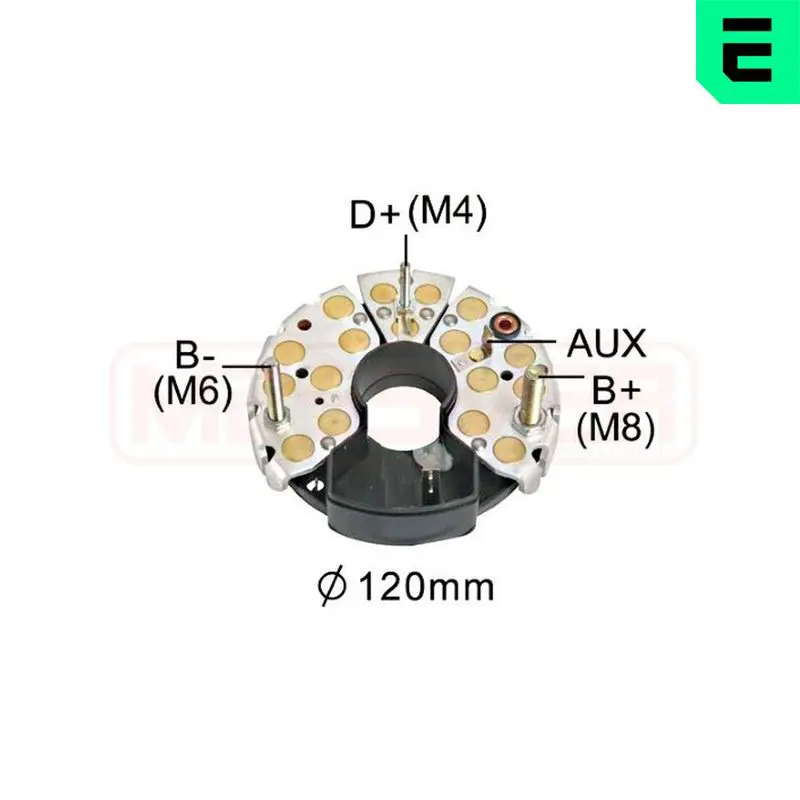 Handler.Part Rectifier, alternator ERA 215332 1