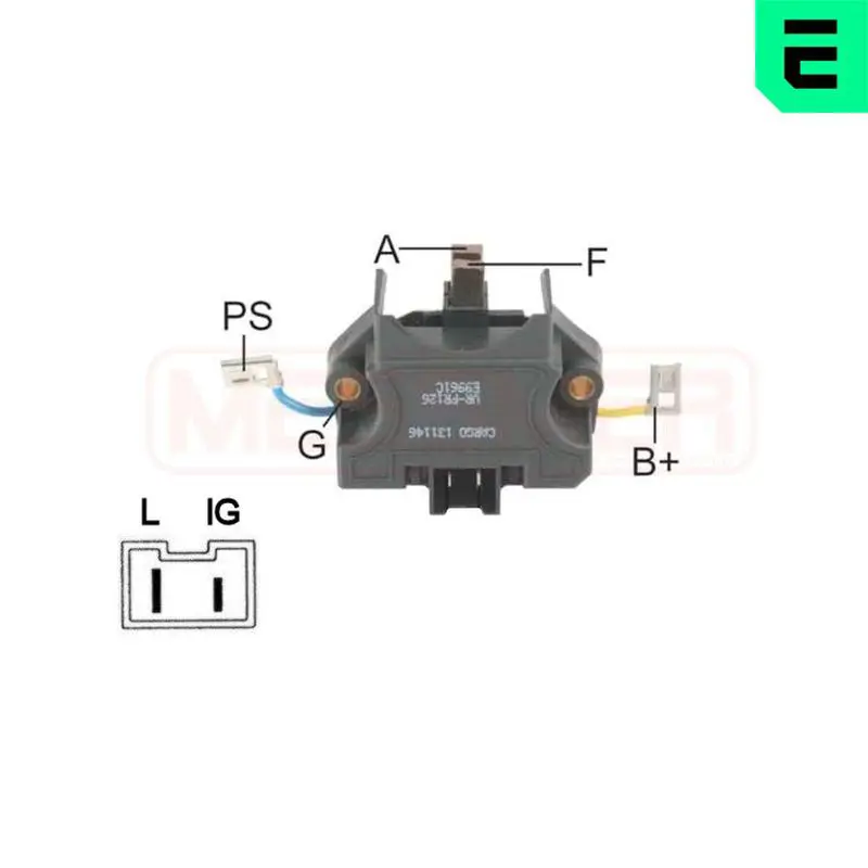 Handler.Part Alternator regulator ERA 215735 1