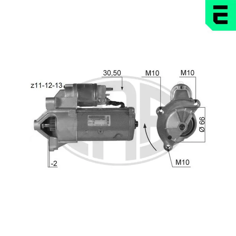 Handler.Part Starter ERA 220148 1