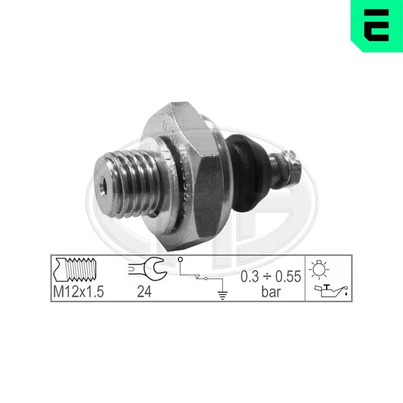 Handler.Part Oil pressure switch ERA 330349 1