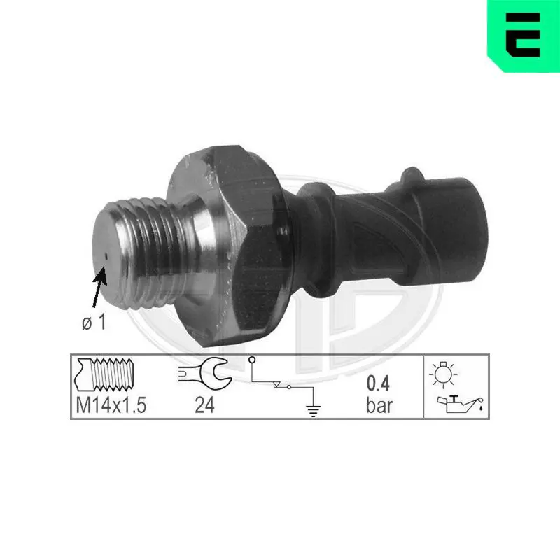 Handler.Part Oil pressure switch ERA 330365 1