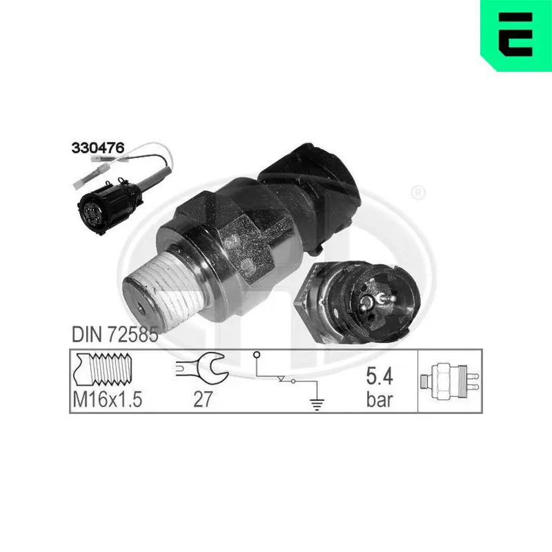 Handler.Part Sensor, compressed-air system ERA 330405 1