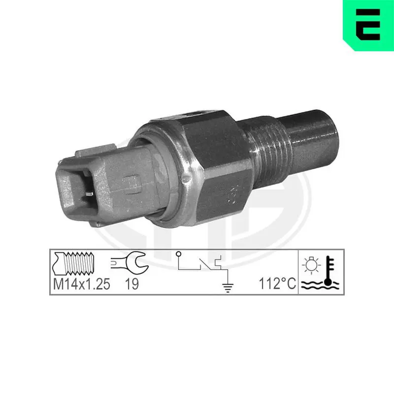 Handler.Part Temperature switch, coolant warning lamp ERA 330556 1