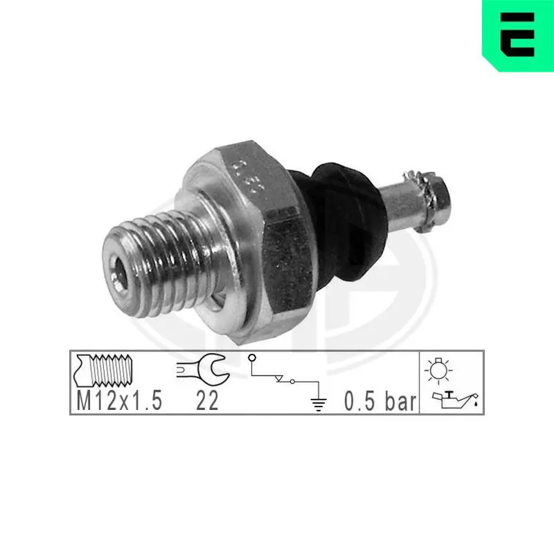 Handler.Part Oil pressure switch ERA 330763 1