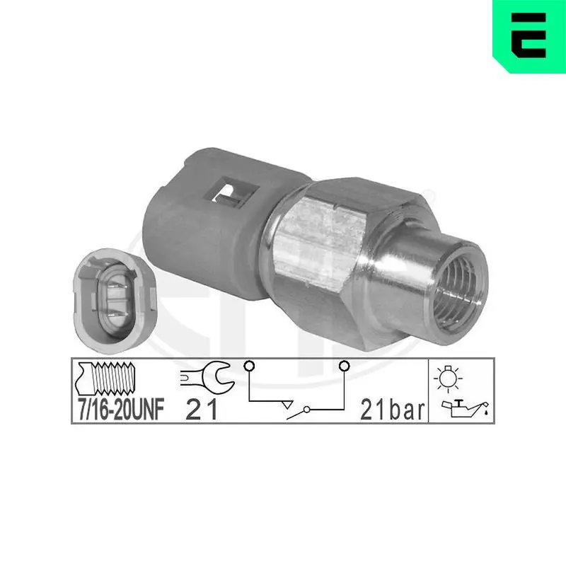 Handler.Part Oil pressure switch ERA 330802 1