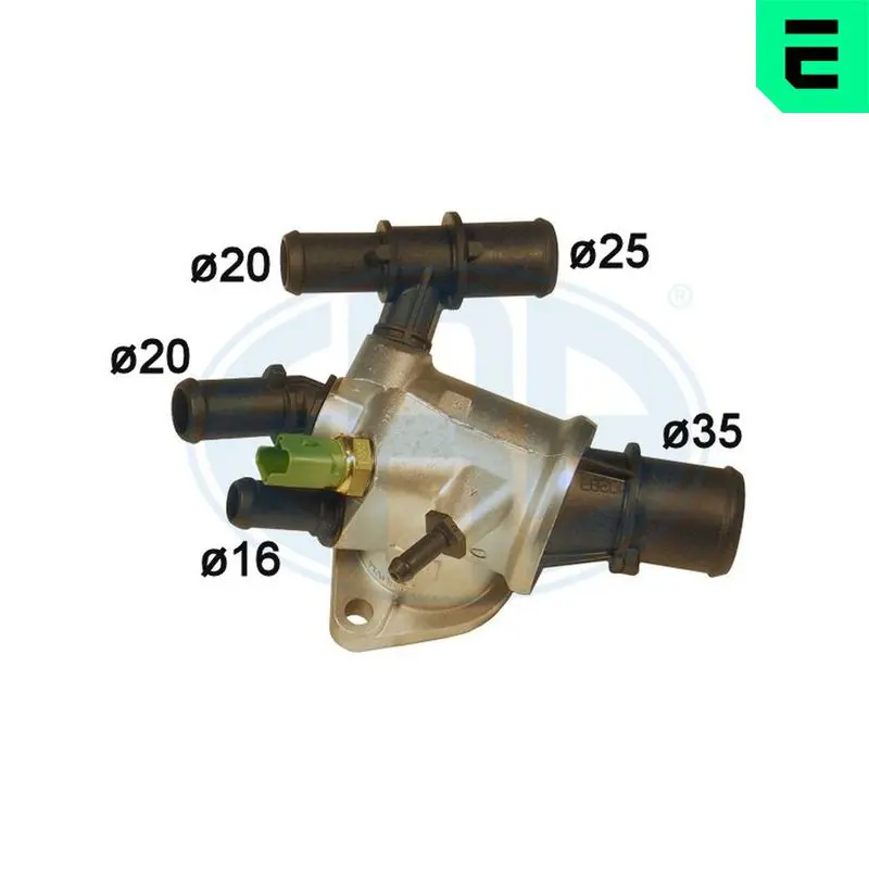 Handler.Part Thermostat, coolant ERA 350017 1