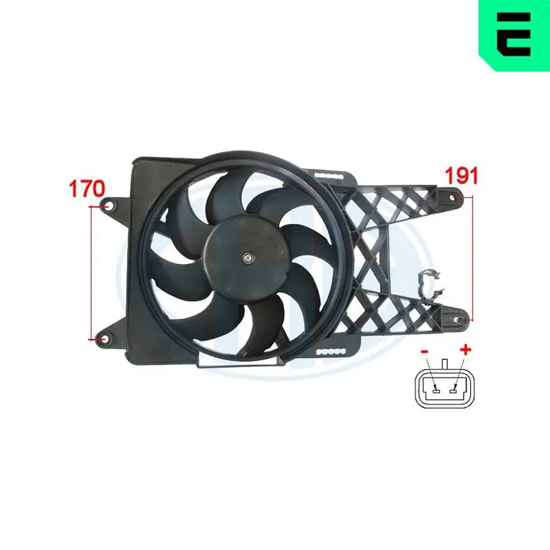 Handler.Part Fan, radiator ERA 352000 1