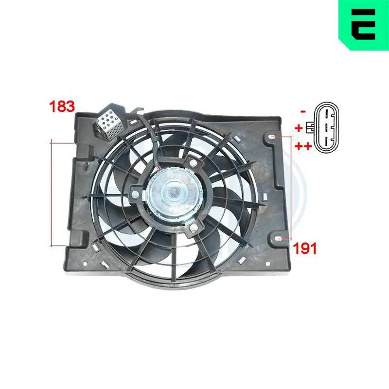 Handler.Part Fan, radiator ERA 352066 1