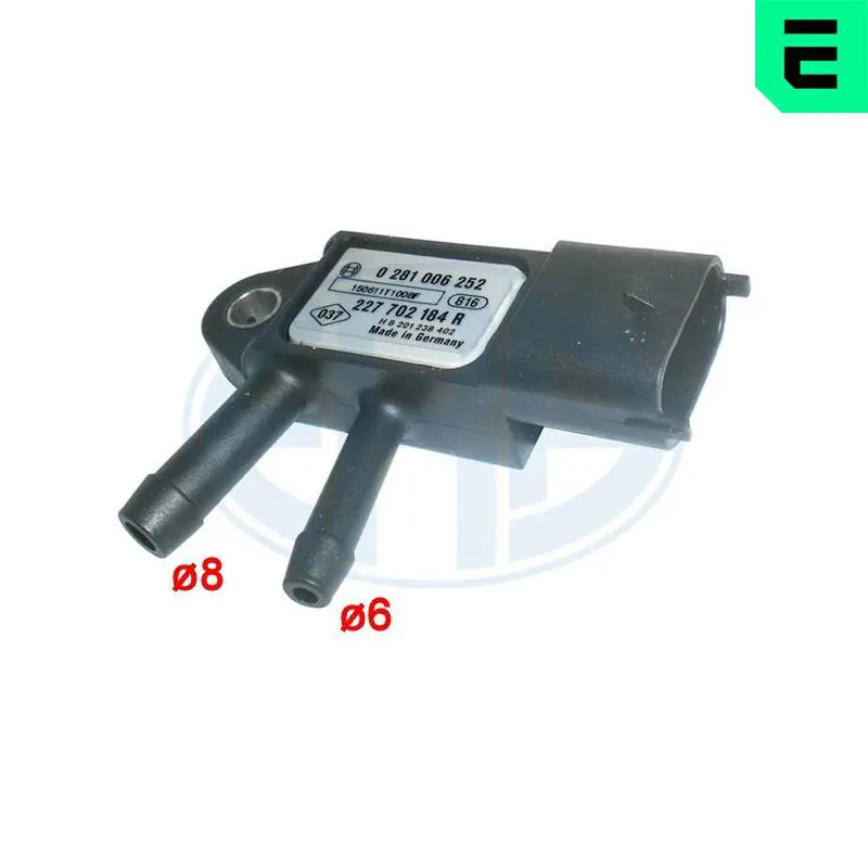 Handler.Part Sensor, exhaust pressure ERA 551020 1