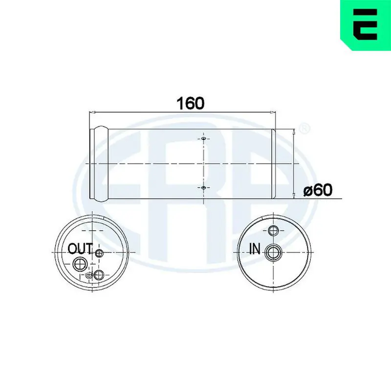 Handler.Part Dryer, air conditioning ERA 668002 1