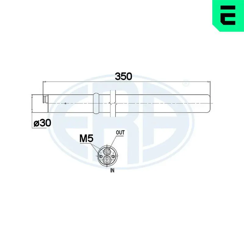 Handler.Part Dryer, air conditioning ERA 668003 1