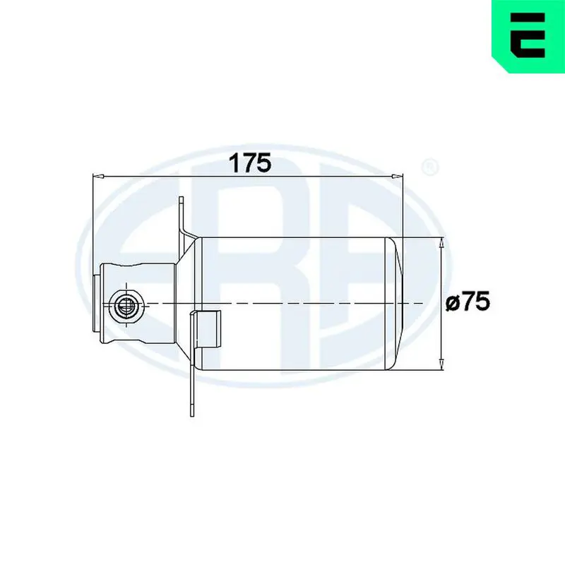 Handler.Part Dryer, air conditioning ERA 668015 1