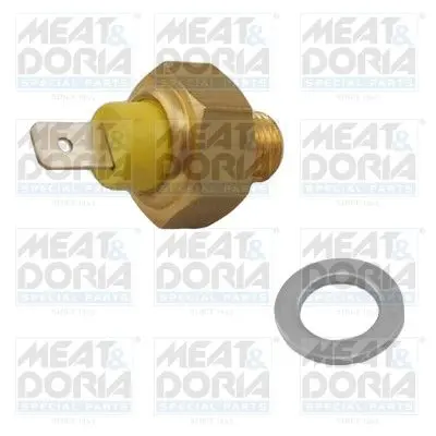 Handler.Part Temperature switch, coolant warning lamp MEAT & DORIA 82734 1