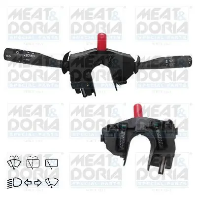 Handler.Part Steering column switch MEAT & DORIA 23007 1