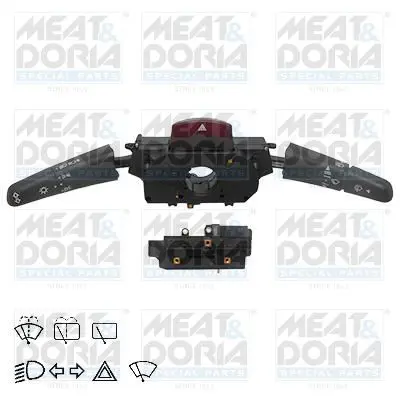 Handler.Part Steering column switch MEAT & DORIA 23134 1