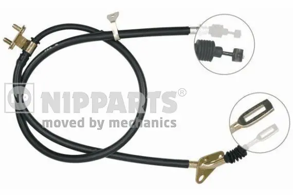 Handler.Part Cable, parking brake NIPPARTS J11088 1