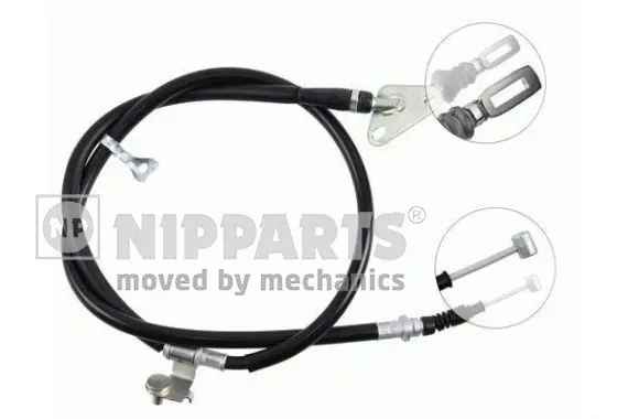 Handler.Part Cable, parking brake NIPPARTS J11108 1