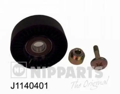 Handler.Part Deflection/guide pulley, v-ribbed belt NIPPARTS J1140401 1