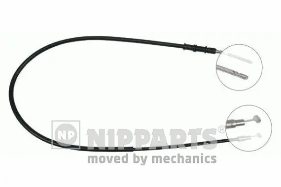 Handler.Part Cable, parking brake NIPPARTS J13407 1