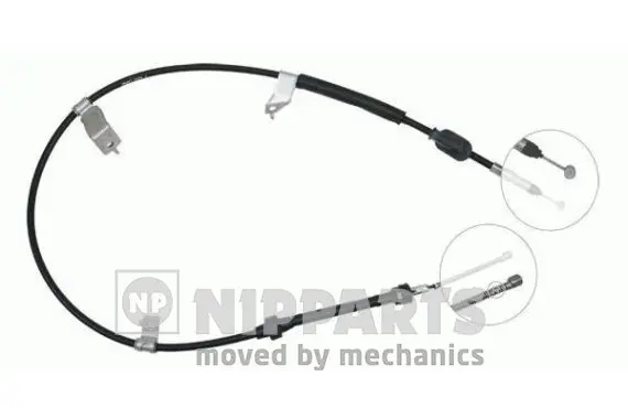 Handler.Part Cable, parking brake NIPPARTS J13847 1