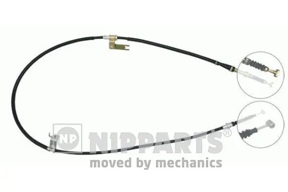 Handler.Part Cable, parking brake NIPPARTS J14688 1