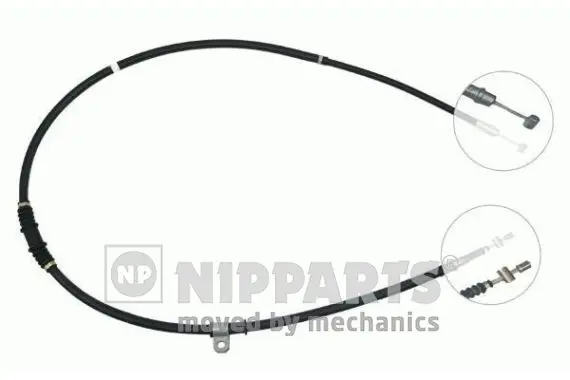 Handler.Part Cable, parking brake NIPPARTS J14897 1