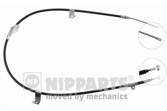 Handler.Part Cable, parking brake NIPPARTS J15217 1