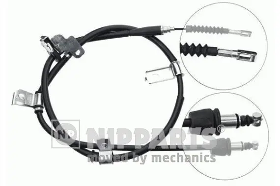 Handler.Part Cable, parking brake NIPPARTS J16497 1