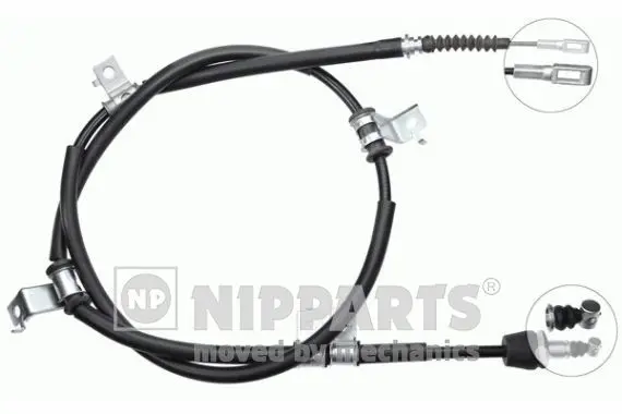 Handler.Part Cable, parking brake NIPPARTS J17157 1