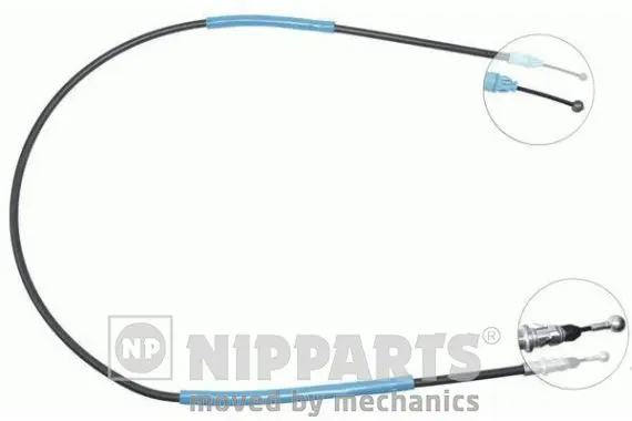 Handler.Part Cable, parking brake NIPPARTS J17278 1