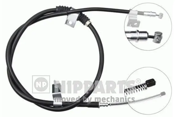 Handler.Part Cable, parking brake NIPPARTS J17297 1